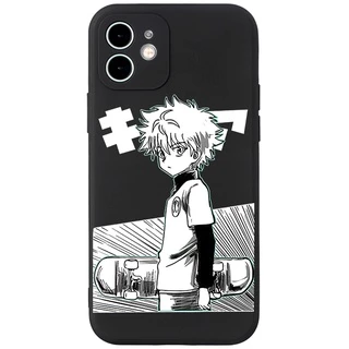 JURSUE เคสไอโฟน เคสซิลิโคนนุ่มขอบเหลี่ยมกันกระแทกการ์ตูนอนิเมะตลก เคสโทรศัพท์ Compatible for iPhone 17 Air 16 15 14 13 12 11 Pro Max SE 2020 X XR XS 8 7 Plus พลัส Y2139