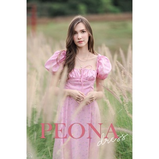 CHERLYNE เดรสยาวลายดอก รุ่น PEONA DRESS