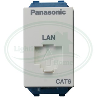 เต้ารับ สายแลน คอมพิวเตอร์ CAT6 WEG24886 Panasonic