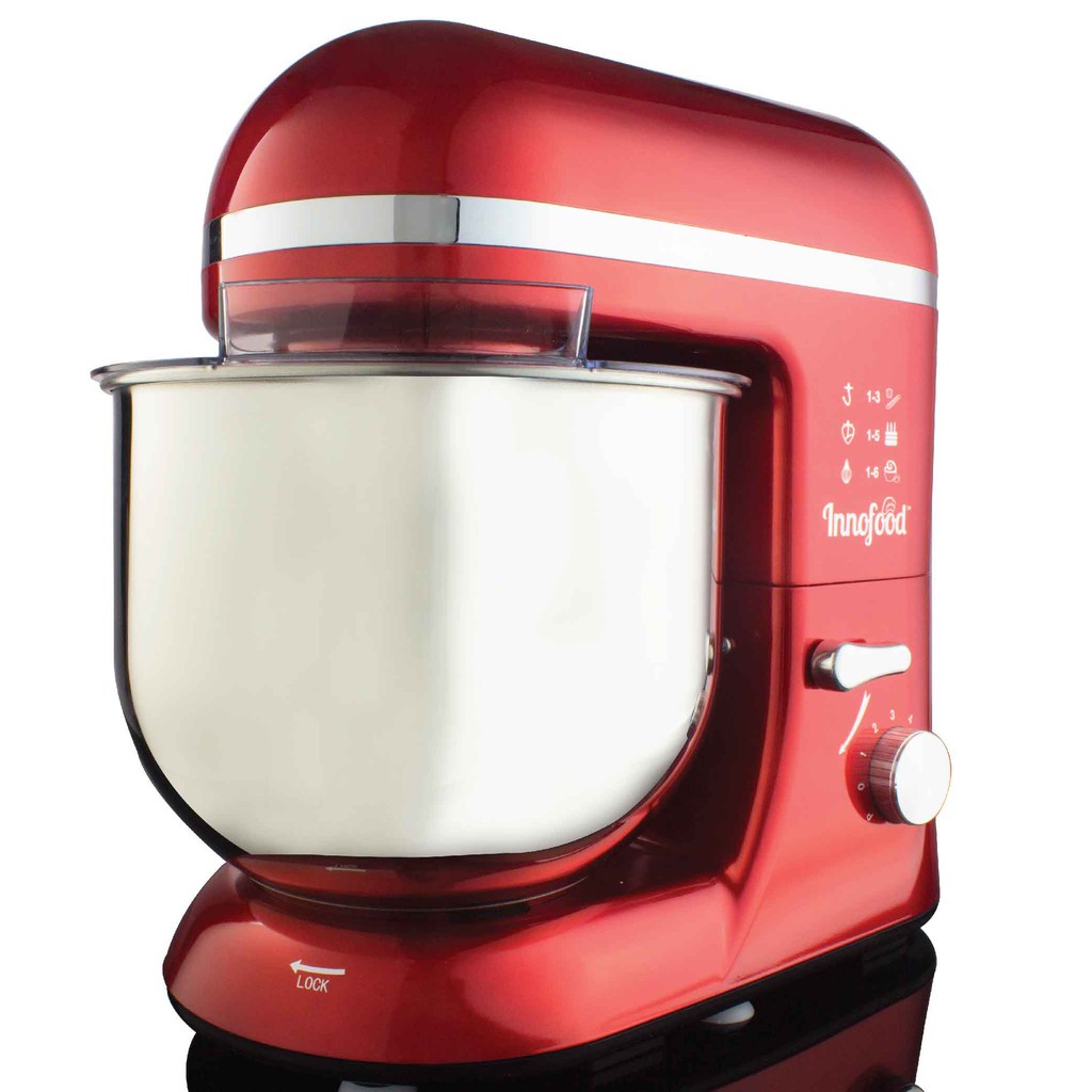 Innofood 1300W 6.5 Litres Stand Mixer Heavy Duty Baking Mixer Cake Mixer LOWEST PRI kggfsgez2j