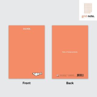 SALMON NOTE. 4 ปกส้ม [GRID] : Salmon Books