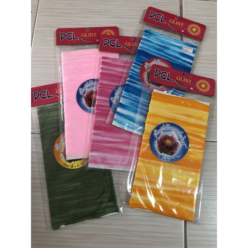 Sale  ผ้าใยบัว ใช้ทำดอกไม้