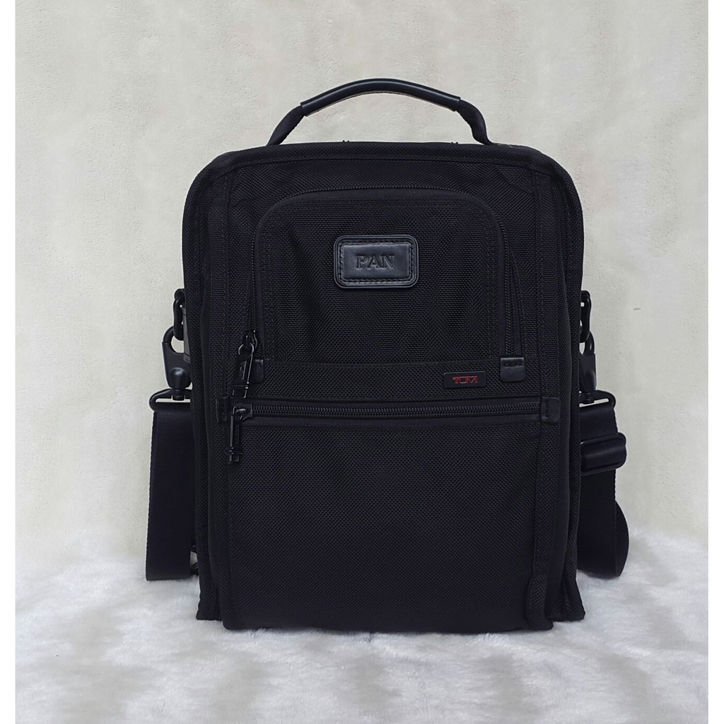 กระเป๋ามือสอง ของแท้💯 TUMI Alpha Medium Travel Crossbody Messenger Bag
