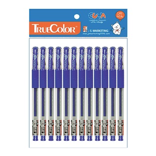 โยย่า ปากกาเจล #0091A 0.5 มม. แพ็ค 12 ด้าม101337Yoya Gel Pen #0091A 0.5 mm 12 Pcs/Pack