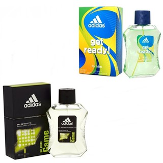 Adidas Pure Game For men 100 ml.+ Adidas Get Ready for Men EDT 100 ml.