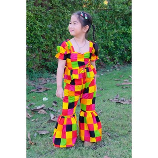 ชุดย้อนยุค/ชุดแหยม/ชุดสีสัน
