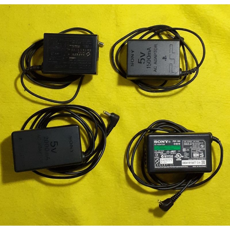 อแดปเตอร์ ที่ชาร์ท psp 1000-3000 แท้ มือสอง