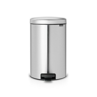 Brabantia ถังขยะสแตนเลส รุ่น Pedal Bin New Icon 5L- Matt Steel Fingerprint Proof (FPP)