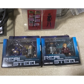 kubrick realsteel setคู่(ได้2กล่องตามรูป)