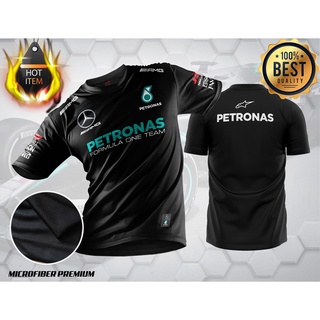 เสื้อยืดไมโครไฟเบอร์ พิมพ์ลายกราฟฟิคทีมแข่งรถ AMG P3TRON4S F1 2021 3536345