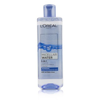 LOreal 3In1 Micellar Water Refreshing Even Sensitive Skin 400ml/13.3oz