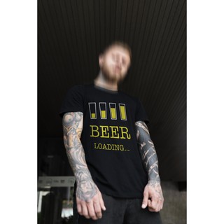 เสื้อยืด T-Shirt  NEED BEER 03 เสื้อยืดแนวสตรีท สวมใส่สบาย ไม่ร้อน ระบายอากาศได้ดี ใส่เล่นสเก็ตสบาย ลายติดแน่น