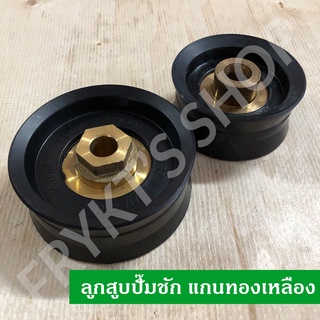 ลูกสูบปั๊มชัก แกนทองเหลือง Brass Cored Piston for Piston Pump