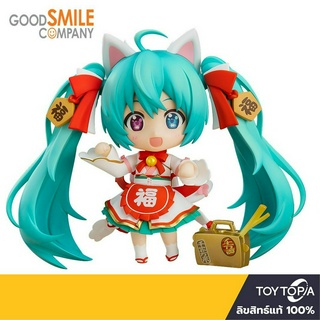 พร้อมส่ง+โค้ดส่วนลด Nendoroid 1777 Hatsune Miku: Maneki Miku Ver.: Character Vocal Series 01: Hatsune Miku by Good Smile Company (ลิขสิทธิ์แท้)