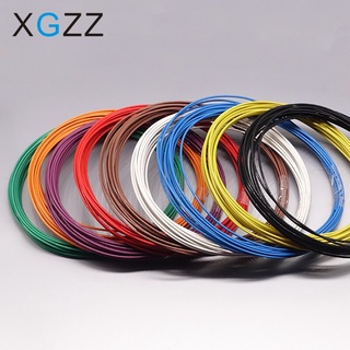 5m/ม้วนเทฟลอนดีบุกลวดอุณหภูมิสูง 0.75 มม. 18AWGsquare PTFE ส…