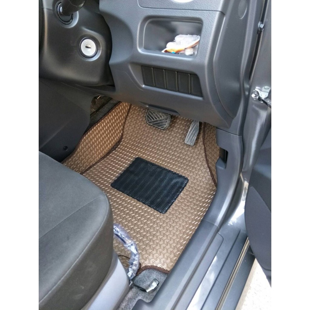 ผ้ายาง-พรมกระดุม Suzuki เซเลริโอ้ celerio ลายธนู / กระดุม / ตาราง เลือกสีพรมสีขอบแจ้งใน INBOX ค่ะ