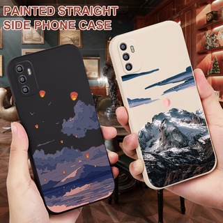 เคสโทรศัพท์มือถือ ลายการ์ตูนอนิเมะ ธีมพระอาทิตย์ตก สําหรับ Huawei P20 P30 P40 P50 Pro Plus