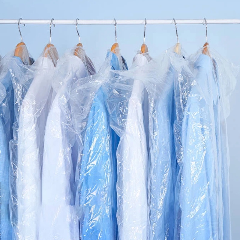 ถุงพลาสติกใส แบบยาว 60*90 ซม. ใช้แล้วทิ้ง สําหรับใส่เสื้อผ้า ชุดเดรส 50 ชิ้น ต่อแพ็ค - รูปที่ 2