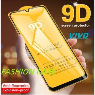 กระจกนิรภัย 9D แบบเต็มจอ สําหรับ Vivo y11 y12 y15 y17 y19 s1pro y6s s1 y95 y91 v15 v15pro Y20 Y20I Y30 Y50 MS1K