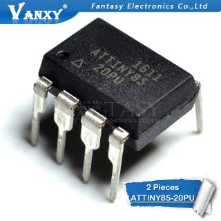 วงจรรวม DIP-8 ATTINY85-20PU DIP-8 85 DIP8 85-20PU ATTINY85-20 2 ชิ้น