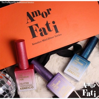 KENZICO 🇰🇷 Amor Fati Mix Glitter Series ⭐⭐สีเจล กลิตเตอร์เกล็ดใหญ่ กลิตเตอร์ผสมหลากสี วิ้งๆ