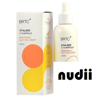 **พร้อมส่ง** BRTC กลิ่นหอม ผิวเนียน สุขภาพดี Vitalizer C10 Ampoule Up size 30ml. เป็น 50ml.