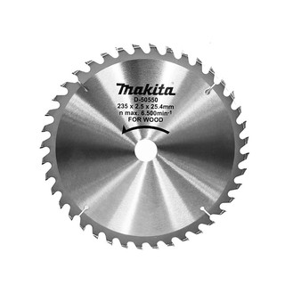 ใบเลื่อยวงเดือน MAKITA 9 นิ้ว 40ฟัน เครื่องมือเลื่อยและอุปกรณ์ CIRCULAR SAW BLADE MAKITA 9" 40T