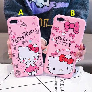 เคสโทรศัพท์มือถือนิ่ม ลาย Hello Kitty สําหรับ Huawei Honor 7s 7X 8X 7C Maimang 6 7 P10 Plus P20 Pro P30 Pro P20 Lite P30 Lite P8 Lite P10 Lite Nova Lite