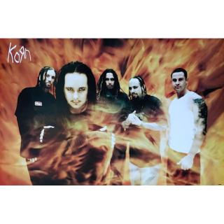 Korn (l),โปสเตอร์วงดนตรีต่างประเทศ AM/EU