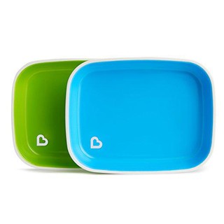 MUNCHKIN : MNK46726 จานใส่อาหาร Splash Plates - 2pk