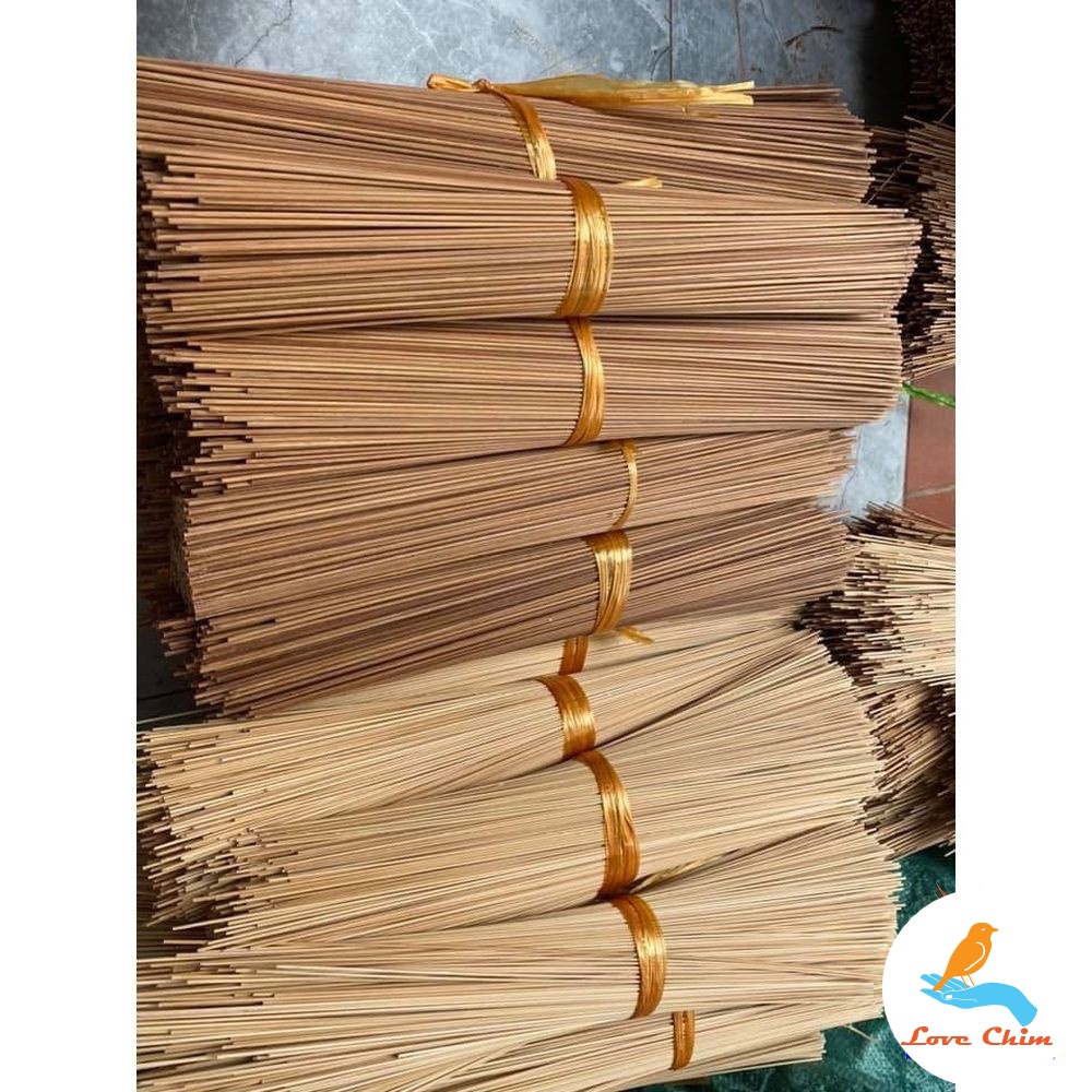 เลิฟชิม สแลทกรงนกไม้ไผ่เก่ามีความทนทาน สวยงาม ราคาถูก ขนาดเต็ม (500ก) อุปกรณ์กรงนกราคาถูก ราคา ถูกที่สุด ดีลบีเคเค แกลเลอรีภาพที่ 4