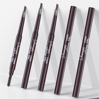 เขียนคิ้วสามมิติ MYONLY Eyebrow 3D Art Auto Eyebrow Pencil 18  Hrs. ดินสอเขียนคิ้วหัวตัด เขียนลื่นไม่เป็นก้อน ติดทน