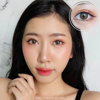 คอนแทคเลนส์ รุ่น Mini Cemore Brown / Gray (ขนาดมินิ) - คิตตี้ คาวาอิ Kitty Kawaii (Vial)