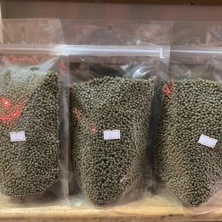 อาหารปลาเม็ดจมผสมสาหร่าย 12% !!!! 300g. เร่งสีเร่งโตพิเศษ ช่วยดูแลน้ำอย่างดี ฟาร์มใช้เยอะ