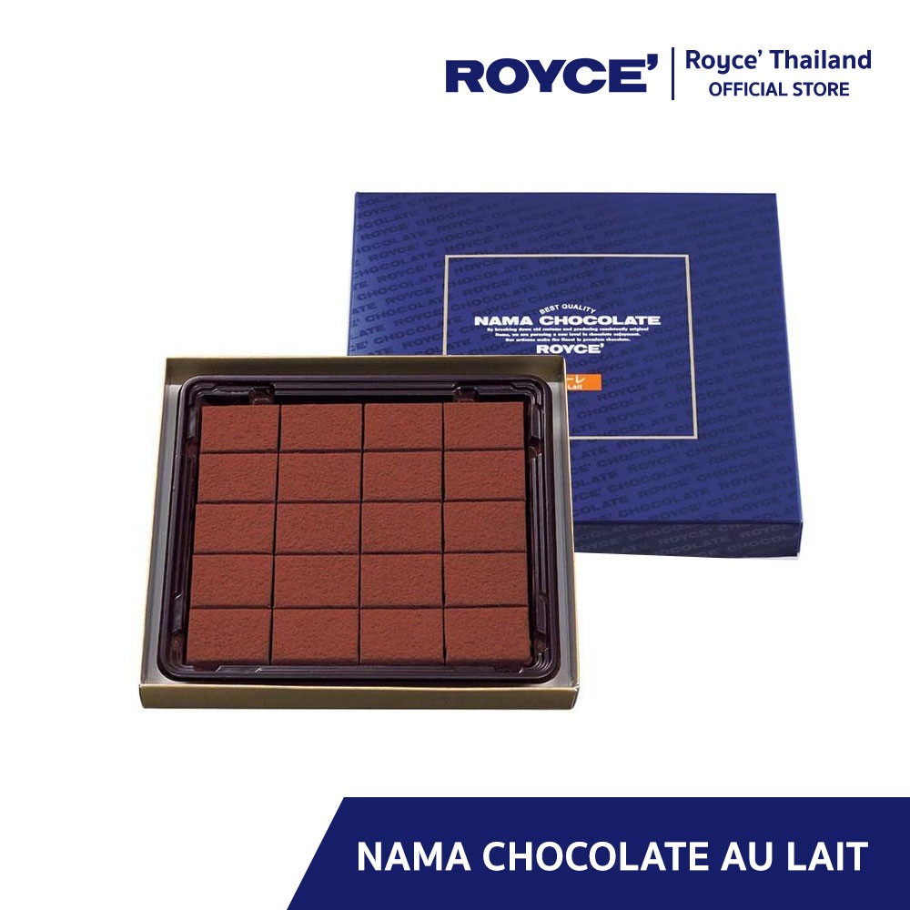 ROYCE Nama Chocolate Au Lait นามะ ช็อกโกแลต โอเลต์