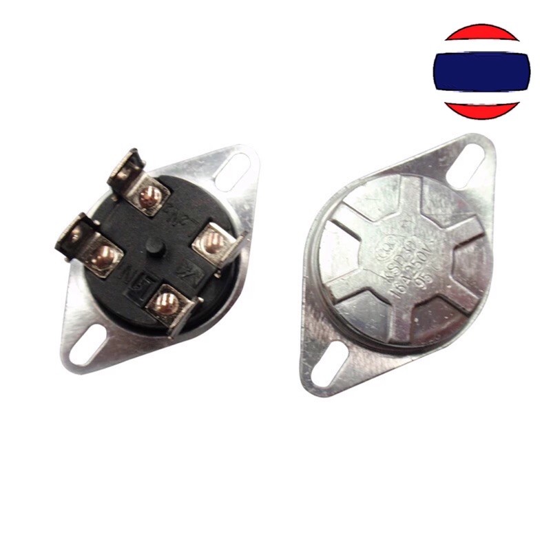KSD302X 75C 85C 92C 93C 95C 90C 20A250V 4-feet temperature Manual reset Heater thermostat thermal