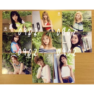 [พร้อมส่ง] TWICE - โปสการ์ด JYP NATION 2016