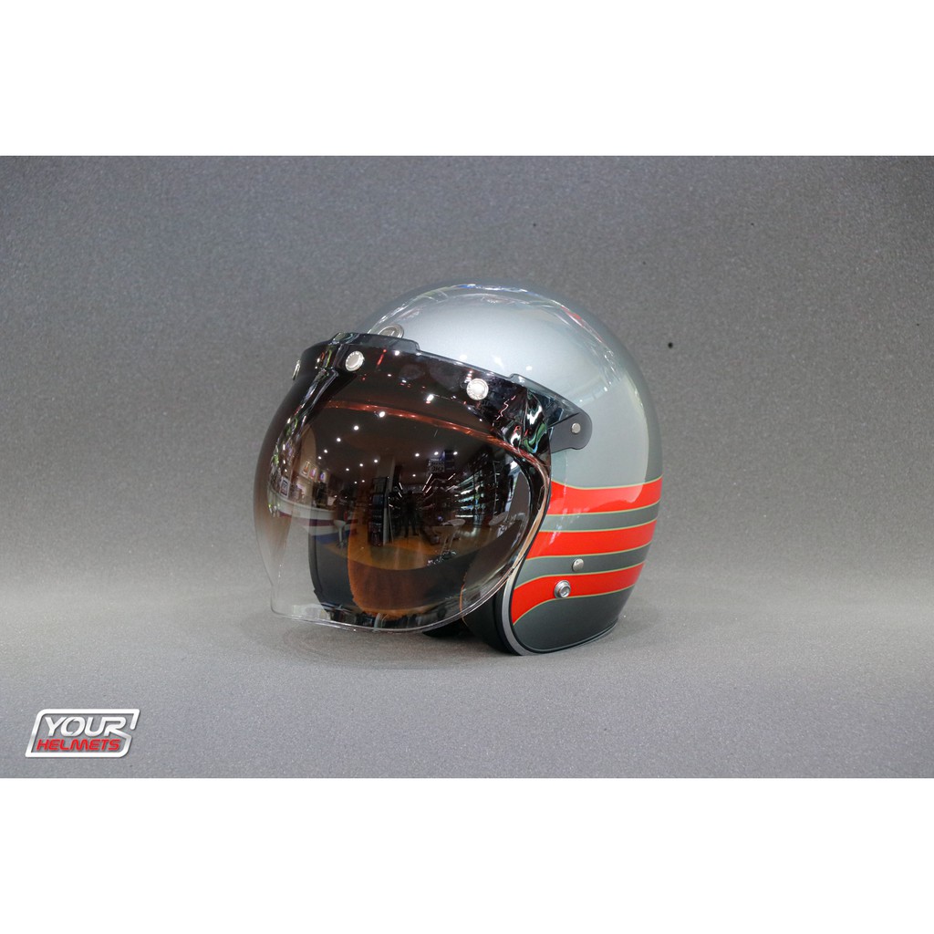 ชิลด์หมวกกันน็อค VISOR AVEX BUBBLE ADEPTER (เปิดได้)
