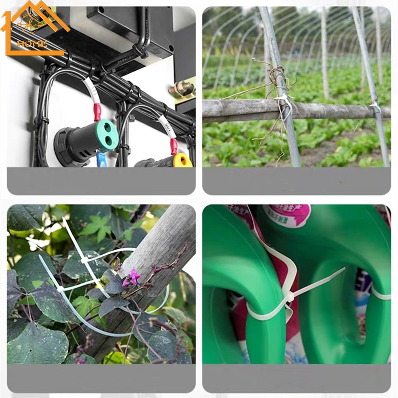 เคเบิ้ลไทร์ สายรัดพลาสติกไนล่อน เข็มขัดรัดสายไฟ หรือ หนวดกุ้ง(Nylon Plastic Cable Ties, Zip ราคา ถูกที่สุด ดีลบีเคเค แกลเลอรีภาพที่ 7