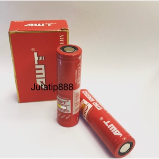 ถ่านชาร์จ18650 3.7V ถ่านAWT 3000mAh 40A 2ก้อนแบบโคลน