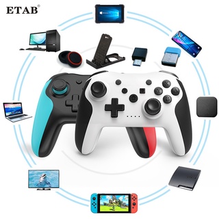 จอยสติ๊กควบคุมเกม บลูทูธไร้สาย 2.4G สําหรับ Nintendo Switch Pro Smartphone PC TV Box Tablet PS3 Tesla Gamepad PC