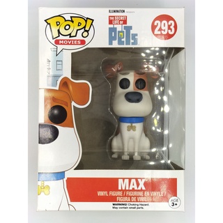 Funko Pop Pets - Max #293 (กล่องมีตำหนินิดหน่อย)