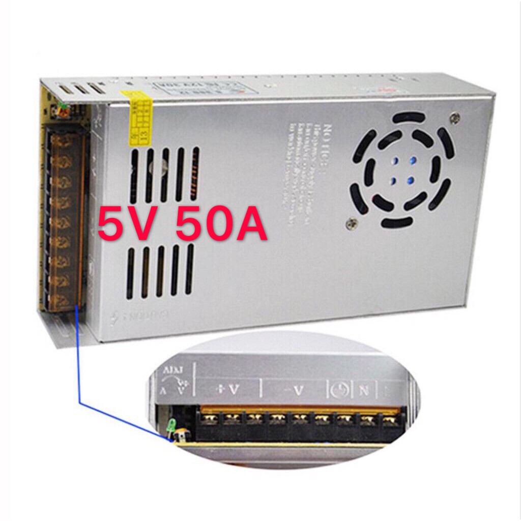 Led Power Supply S-200-5 250W 5V 50A Switching Driver LED Light Strip Display Screen Lighting Monitor Power Supply #3