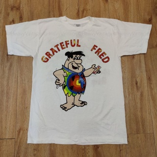 FLINTSTONES CARTOON เสื้อลายการ์ตูน เสื้อวง เสื้อทัวร์