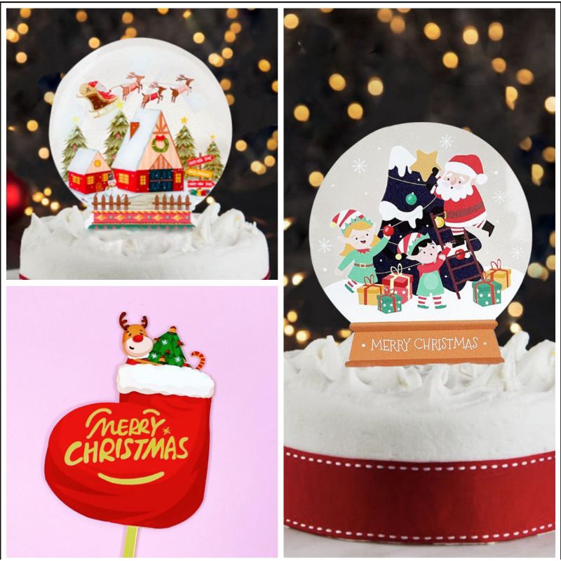 ป้ายอะคริลิค คริสต์มาส Christmas X'mas