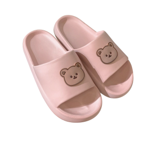 LGShoes รองเท้าแบบสวมสีสันสดใส พร้อมหน้าน้องหมีสุดน่ารัก พื้นนุ่มใส่สบาย ในราคาสบายกระเป๋า