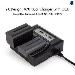 YK Design Dual Charger NP-F970 ประกันศูนย์ไทย