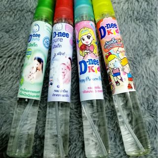 น้ำหอมกลิ่น​แป้งเด็ก​ D-Nee​e set 4​กลิ่น​(แดง+ชมพู+เขียว+ม่วง)​ 10ML**จัดส่งจาก กทม.,ขนส่ง Kerry**