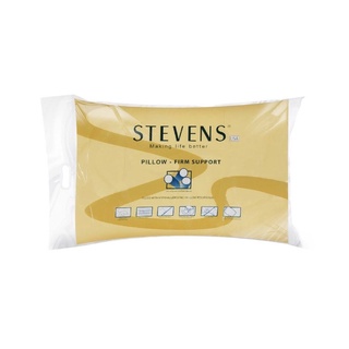 หมอนหนุนสัมผัสนุ่มสบาย STEVENS STANDARD ขนาด 19X29 นิ้ว สีขาว