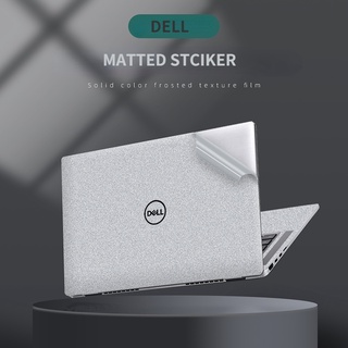 สติกเกอร์ไวนิลใส สีเงิน สีดํา สําหรับแล็ปท็อป โน้ตบุ๊ก DELL Latitude E7490 E7480 Inspiron14 3000 14-3441 3442 3443 vostro3401 3400 Inspiron15 3515
